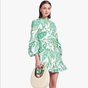 Staud Carolina Floral Dress NWT